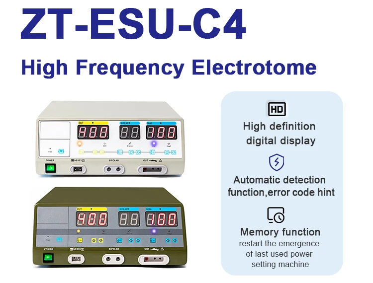 Very Cheap 400 Watt High Frequency Surgical Electrocautery Machine Portable Price