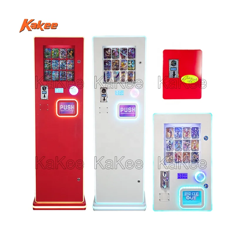 Lucky Draw K-Pop Photocards Yugioh Pokemoned Trading Cards Game Machine  Coin Token Spielkarten-automat