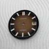 Black Coffee Dial with Rose Gold Indices