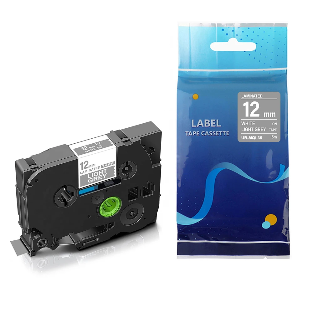 High Adhesive Label Tape Tze Mql35 12mm 
