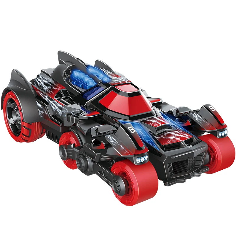Multi Functional Alloy Catapult Vehicle Metal Ejection Die Cast Toy Car Set With Music and Light