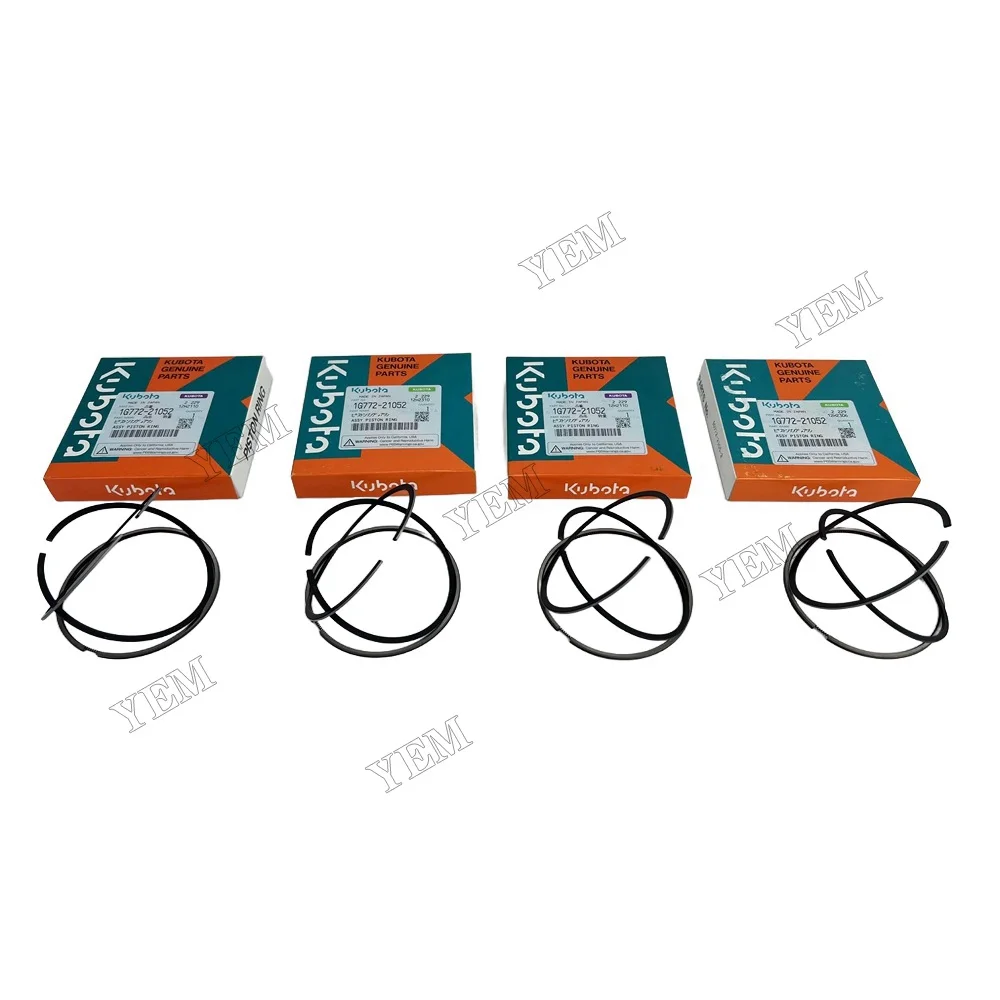 Best Quality D1105 D1301 D1302 D1305 Piston Ring for Kubota Diesel Engine Machinery Engine