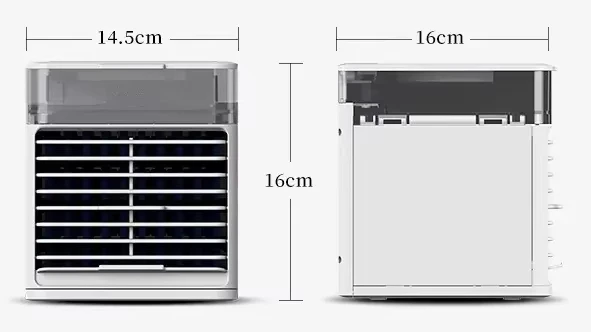 Portable Air Conditioner, USB, Battery, ABS+PP - detail 12