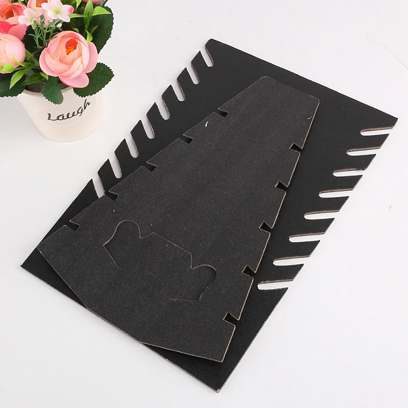 Simplicity Necklace Display Stand Velvet Linen Necklace Show Shopping Store Jewelry Display Stand