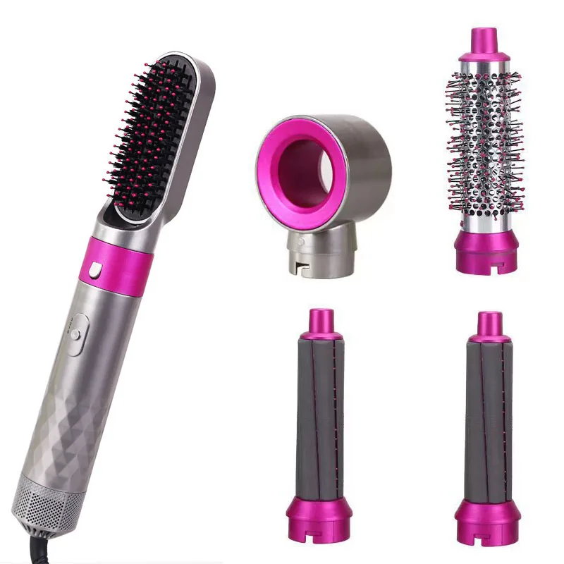 Lron Automatic Hair Curler Brush Straightening Electric Hair Curler