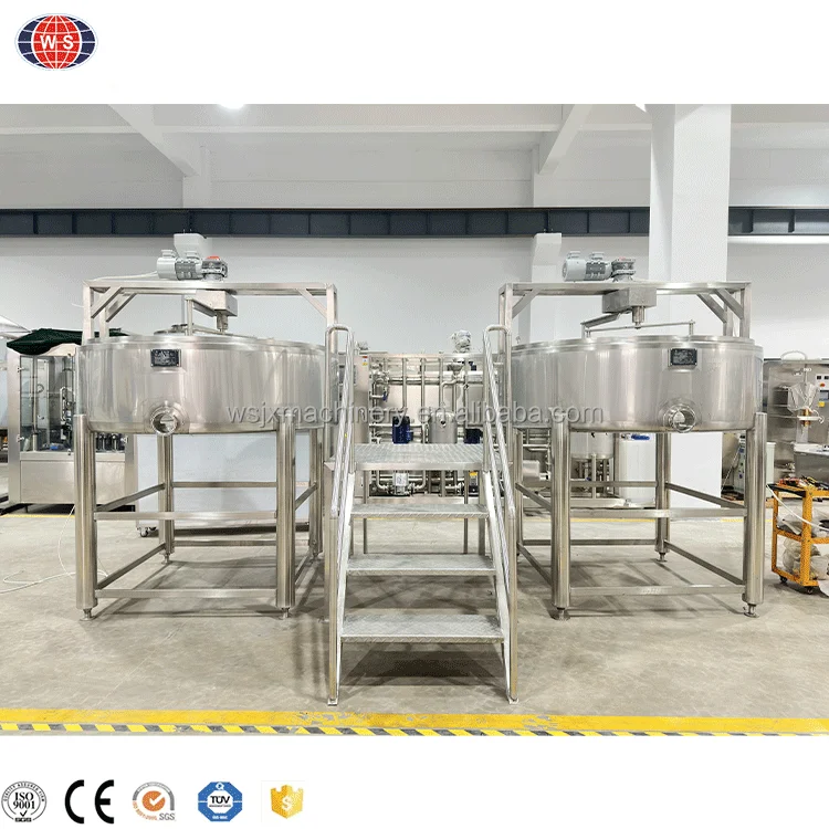 Customized 1000l Cheese Making Equipment Mozzarella Cheese Vat With ...