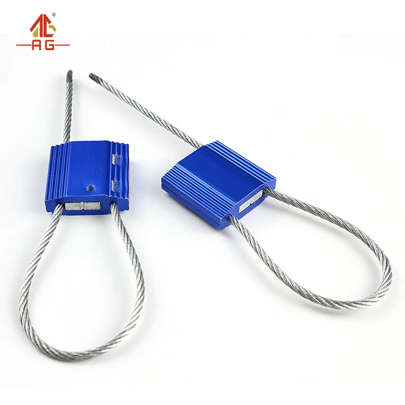 Free Samples Container Seal Lock Number Printed Security Wire Cable Seal