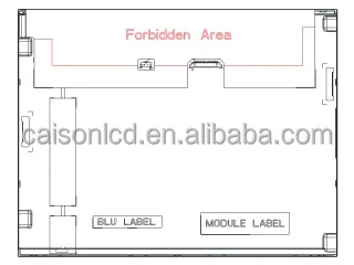 AUO 15 inch high brightness display LCD panel G150XTN06.9  support 1024(RGB)*768, 1600 nits, LCD advertising display LCD screen supplier