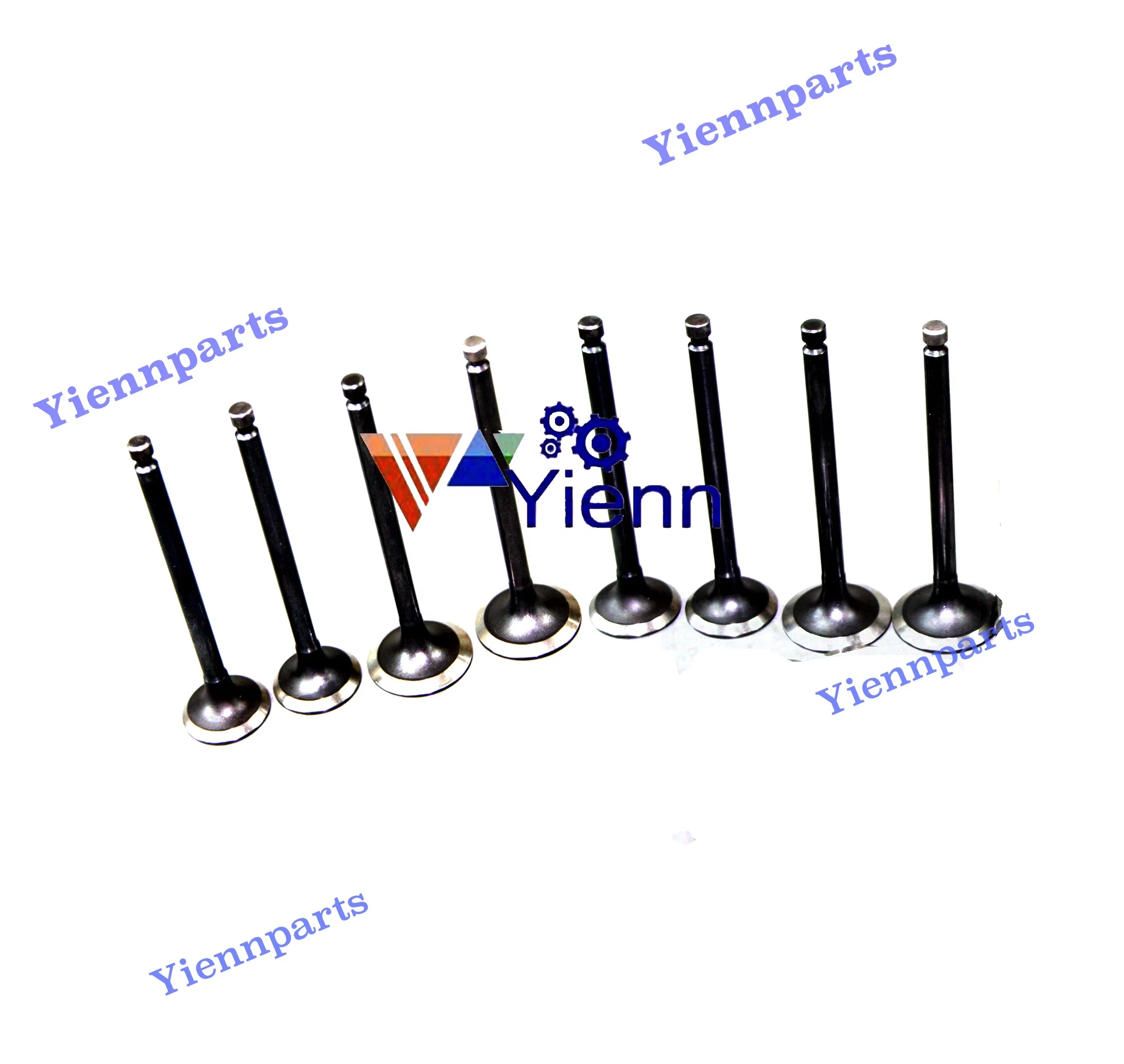 4JA1 Valve Kit Intake Valve and Exhaust Valve for Isuzu Fit TFR54 TFS54 Diesel Engine Repair Parts