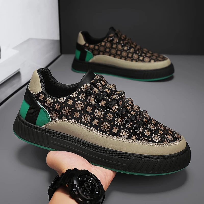 Luxury Sneakers Reselling Sneakers 2019 Fashion Design Khaki Men
