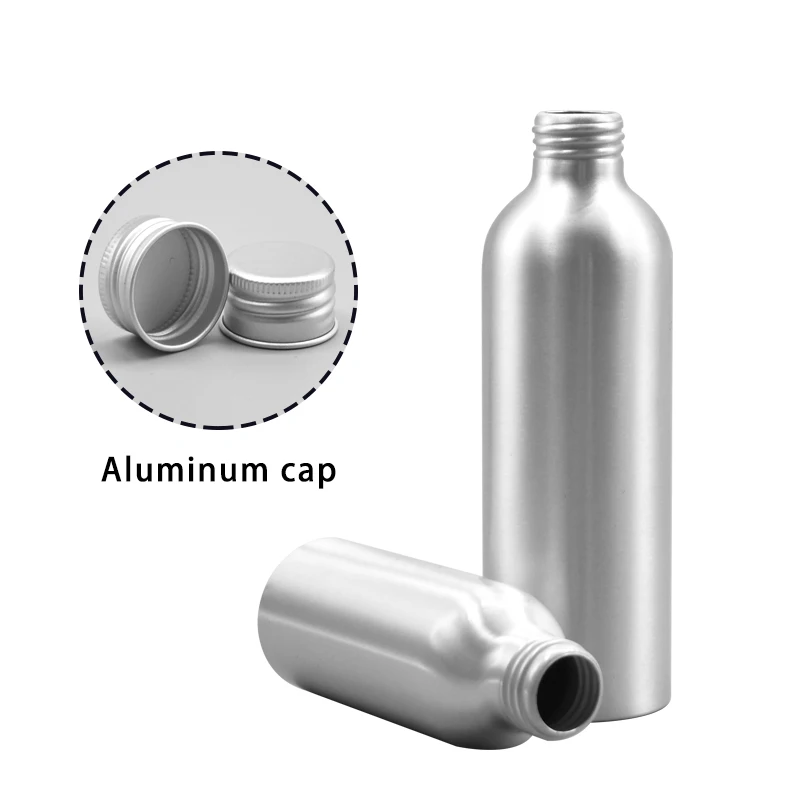 New Design Customization 80ml 120ml 250ml 500ml Metal Water Bottles Anodized Aluminum Bottle