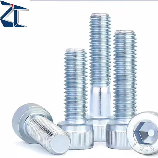 Exclusive Offer DIN912 Zinc Plated Socket Head Hex Allen Screws ISO Standard Stainless Steel Bolts M3 to M8 Thread