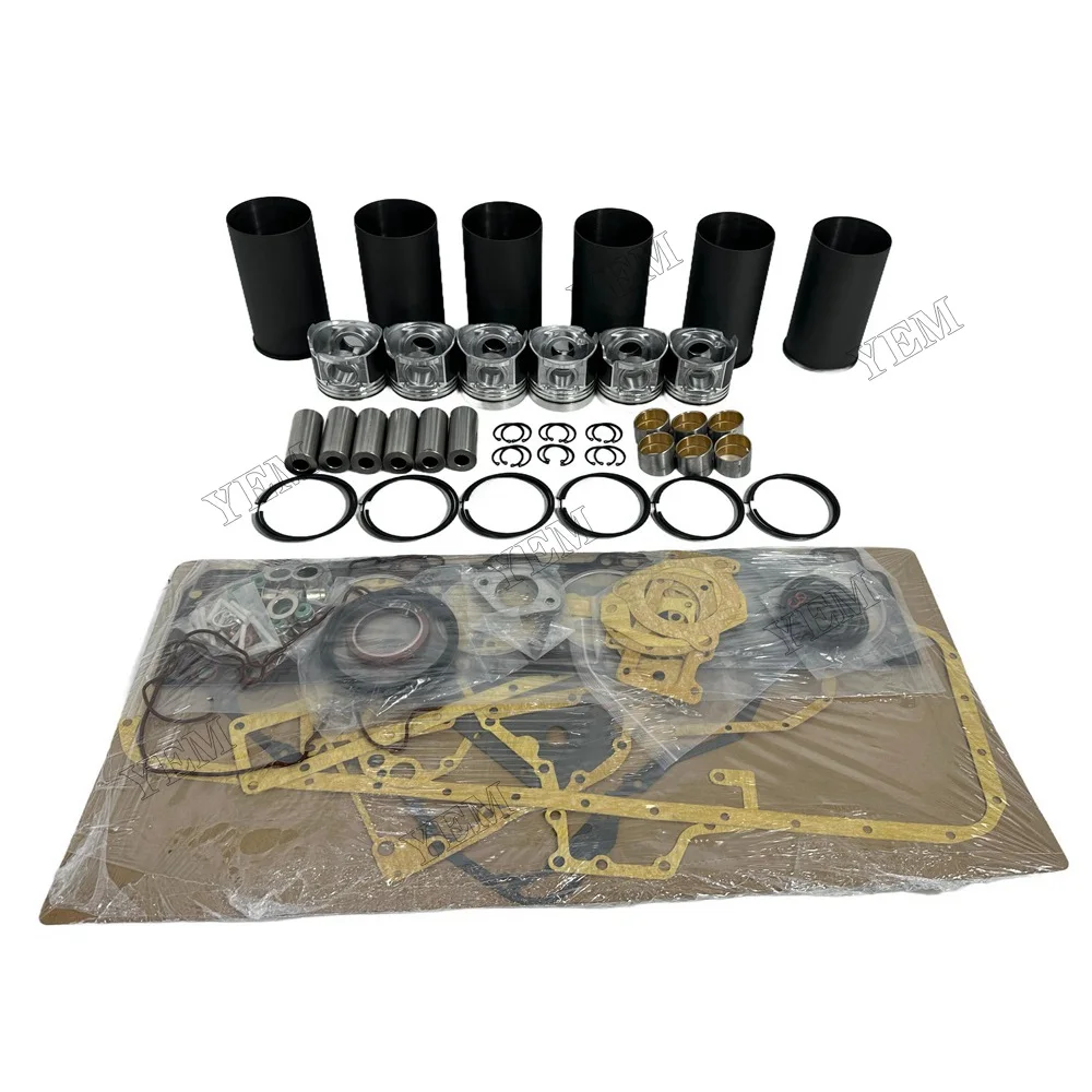 Overhaul Kit With Gasket Set Fit for Hino W06D Engine Parts