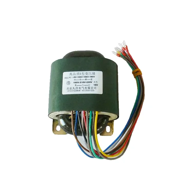 Small Low Frequency R80/70-95W Transformer 220V 380V Input 12V-220V Output Approved for 50Hz Frequency