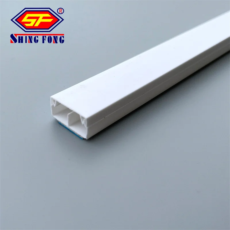Hot Sizes Pvc Trunking 10x15/20x10/39*19/40*25/60*40mm Pvc Cable Ducto ...