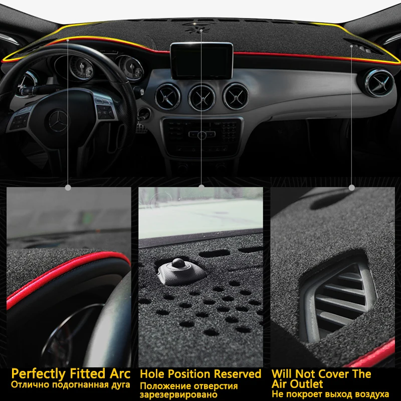 Alfombrilla Para Kia Rio 2011-2017 – Lado Conductor, Una Pieza, Terciopelo Negro Con Bordes De Goma Y Costuras Blancas, Hecha En Italia