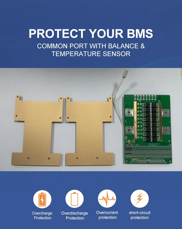 Battery Management System BMS 18650 Battery BMS For Tower Communication Energy Storage 4s Lifepo4 BMS