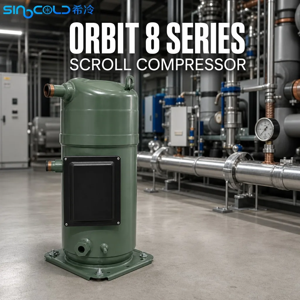 15HP Refrigeration Scroll Compressor GSD60182VAD412 R410A for