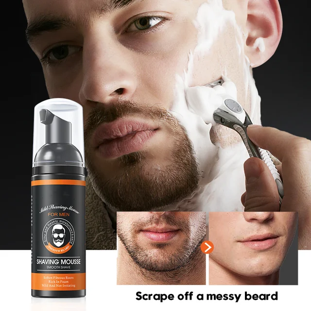Men's Shave Soft Softens beard Men's shave cream