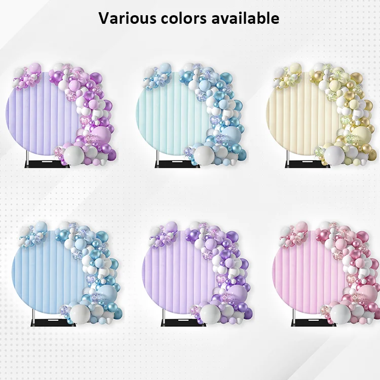 День Рождения Вечеринка свадьба Мероприятия Малыш Синий чехол круглая бархатная декорация 6.5ft подставка Чехлы детский душ