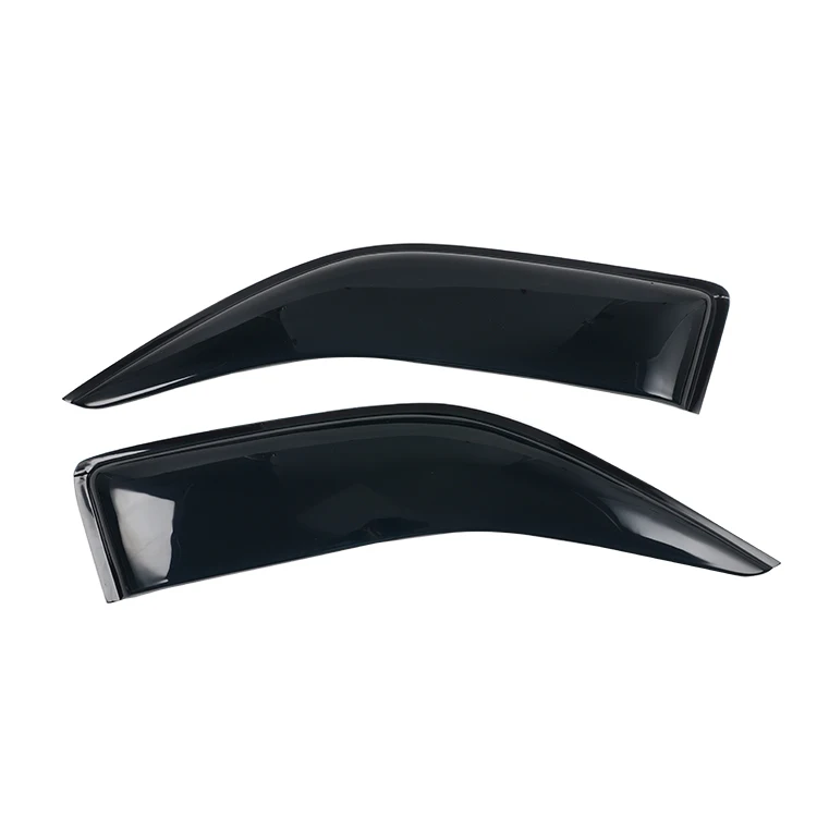 For Toyota Hiace 2005-2018 Weather Shield Rain Guard Door Visor Acrylic Material Sun Shade Car Accessories Window Visor
