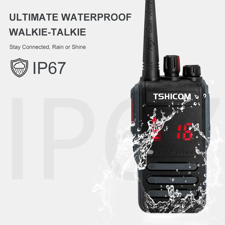High Quality Vhf Uhf Long Range Handheld Portable Two Way Radio Walkie