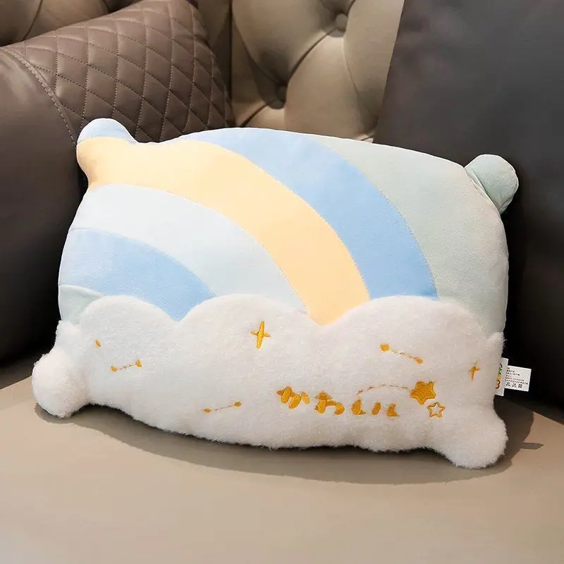 Kawaii Rainbow Sunshine Cloud Plush