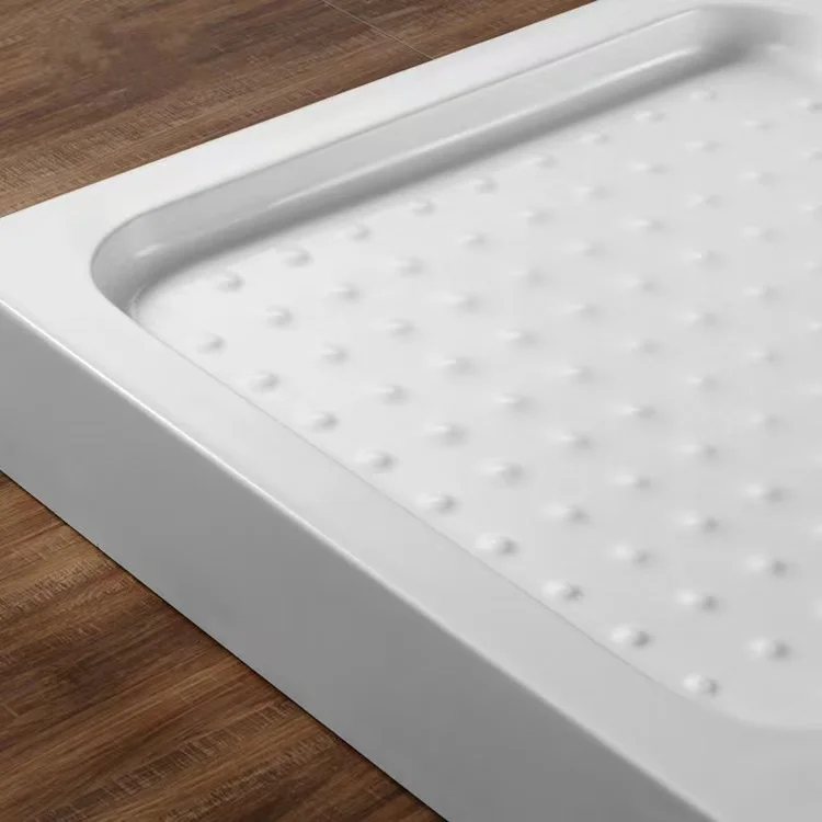 CrystalTech Square Acrylic Shower Tray - 900 x 900 x 120mm