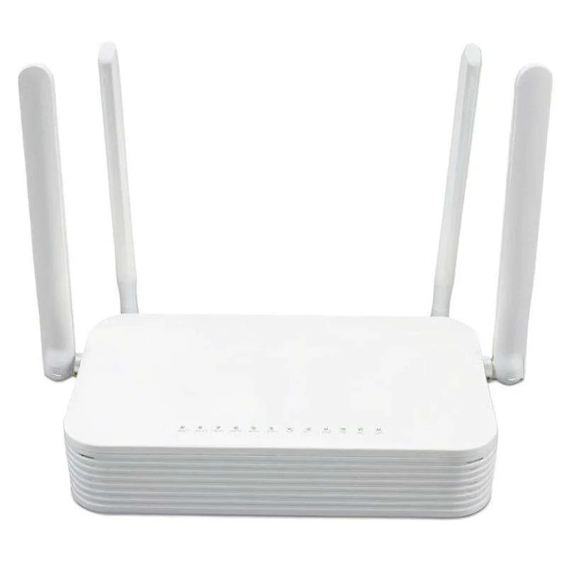 Dual Band ONT Modem F900V 900V with 4GE 2USB 2.4G 5.8G XPON ONU GPON IP TCP Network for Fiber Optic Equipment