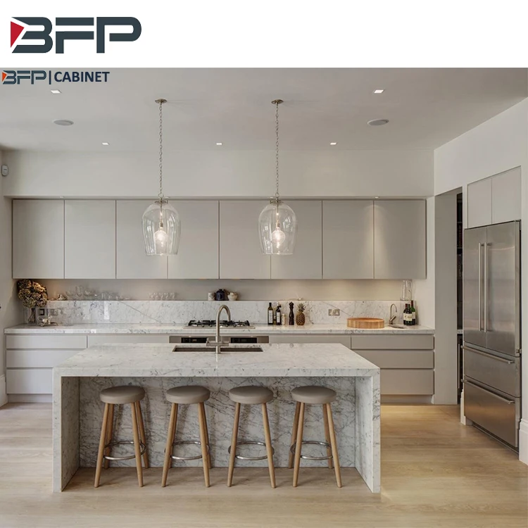 BFP One Stop Customization Free Design Shaker Kitchen Cupboards Islands Modular Modern Design Kitchen Cabinet