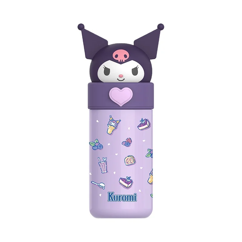 480Ml Kawaii Hello Kitty Sanrio Portable Thermos Mug 316 Stainless Steel  Cute Anime Kuromi Cinnamoroll Kids Water Bottle Gift