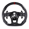 สีแดง + คาร์บอนไฟเบอร์ปลอมแปลง + หนังพรุน + ไม้พาย Lamborghini