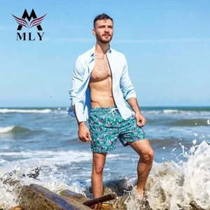 Summer Beach Shorts Swimwear Trunks Fashion Print Swimsuit Beach Short Pants