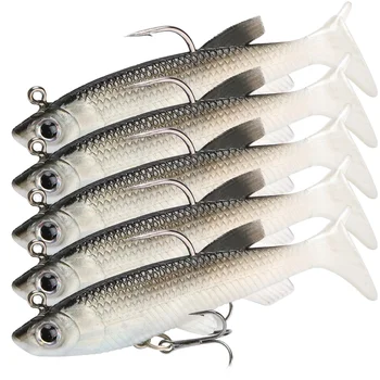 Minnow Lua Bait Silver Fish Knife Metal Sinking Water Long Casting Slow Sinking Sea Fishing Saltwater Fish Hooks Crappie Bass – Metal Jig – view 2