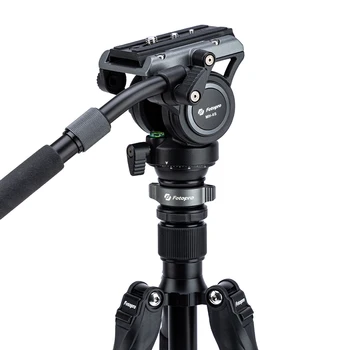 Fotopro Lightweight Camera Tripod Fluid Ball Head 360 Panoramic 1/4 Universal Heavy Duty Camera Tripod Ball Head detail image