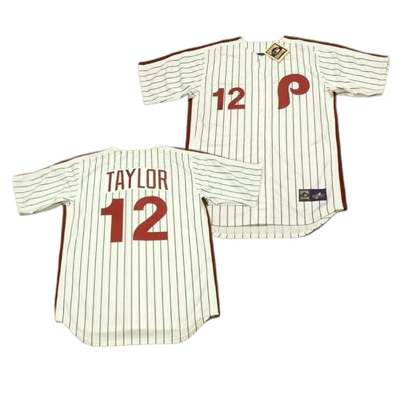 Wholesale Philadelphia 10 Darren Daulton 14 Pet e Rose 15 Richie Allen 19  Greg Luzinski Throwback Baseball Jersey Stitched S-5xl Phillie From  m.