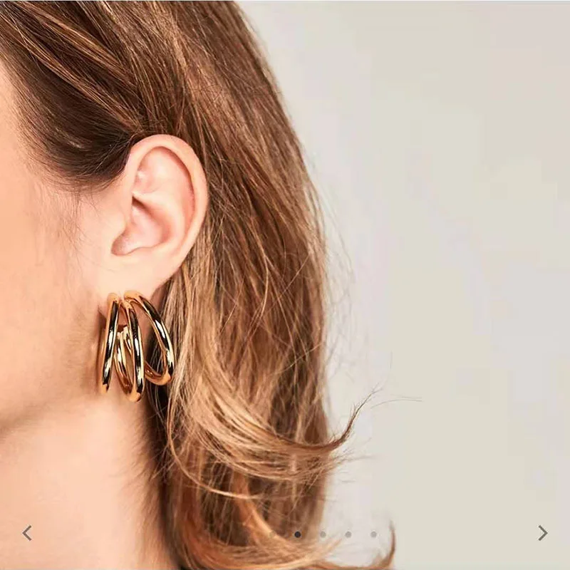 Lot De 3 Paires De Créoles En Acier Inoxydable - Diamètre 10 Mm, Finition Polie, Sans Fin - Pour Hommes Et Femmes
