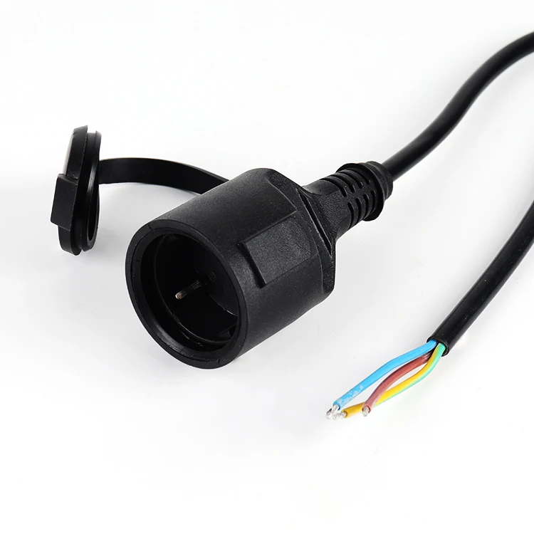 1.5M 1.8M Black High Quality Power Cord with Copper for Laptop Desktop Computer Power Cable C13 C7 C5 supplier