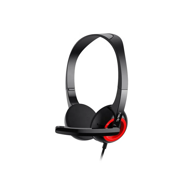 H202D Havit Guangzhou Pc Headset Computer Earphone Stereoheadphone on Ear With Microphone