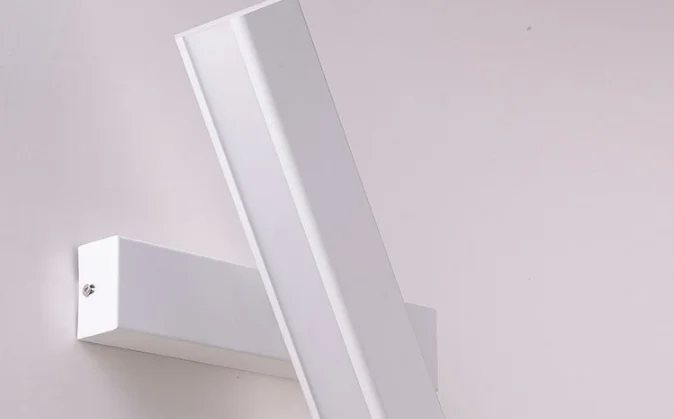 Nordic creative led bedside lamp simple modern bedroom corridor aisle wall rotating wall lamp