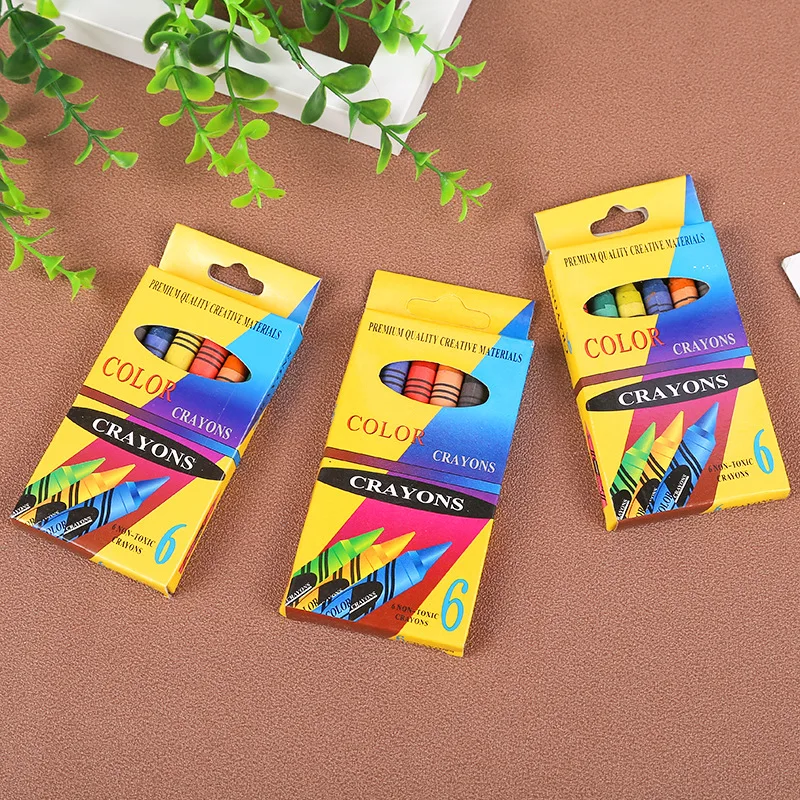 Креативный карандаш 6 цветов детская картина граффити кисть канцелярские принадлежности палочка для рисования