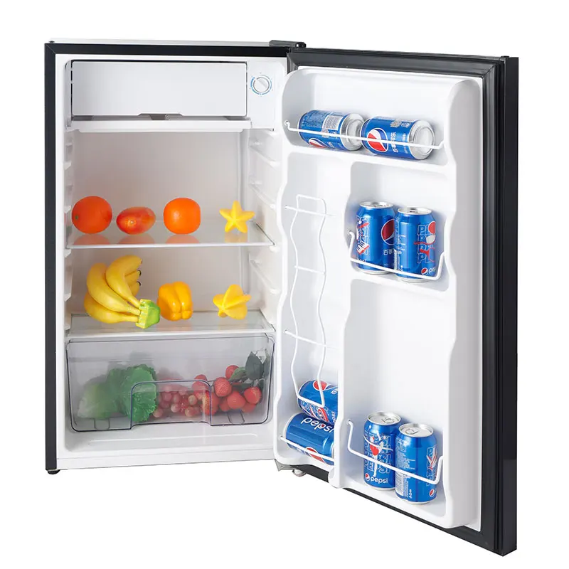 BC90 Buy 2023 the Best Black Color Free Spare Parts Built  in Wine Cooler and Single Door Fridge