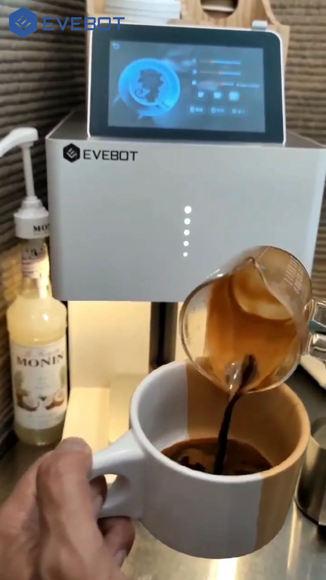 EVEBOT ラテアートプリンター EB-Pro 600DPI エディブルインク対応