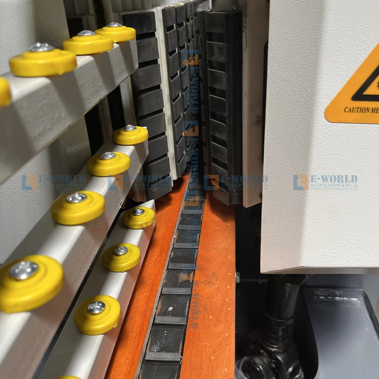 Vertical Automatic Straight Line Glass Edge Polishing and Grinding Machine Used for Cabinet Glass and Background Wall Tiles