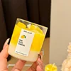 Café glacé au citron jaune