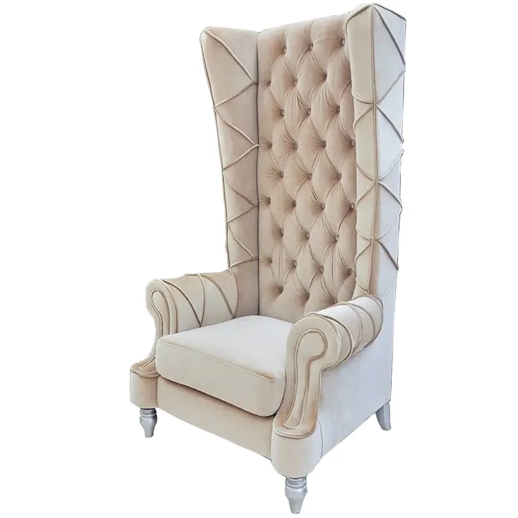Bomacy Hot Sale Beauty Salon Furniture Queen High Back Luxury Antique Pedicure Throne Chair Cheap Price
