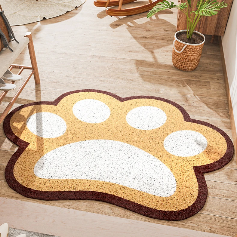 Custom Printable PVC Coil Sublimation Blank Floormats Doormats Polyester Rubber Outdoor Door Mats