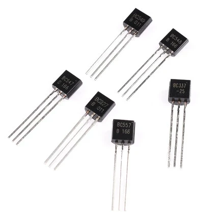 10X BC547C Transistor NPN 45V 0.1A TO-92 - Diotec Semiconductor