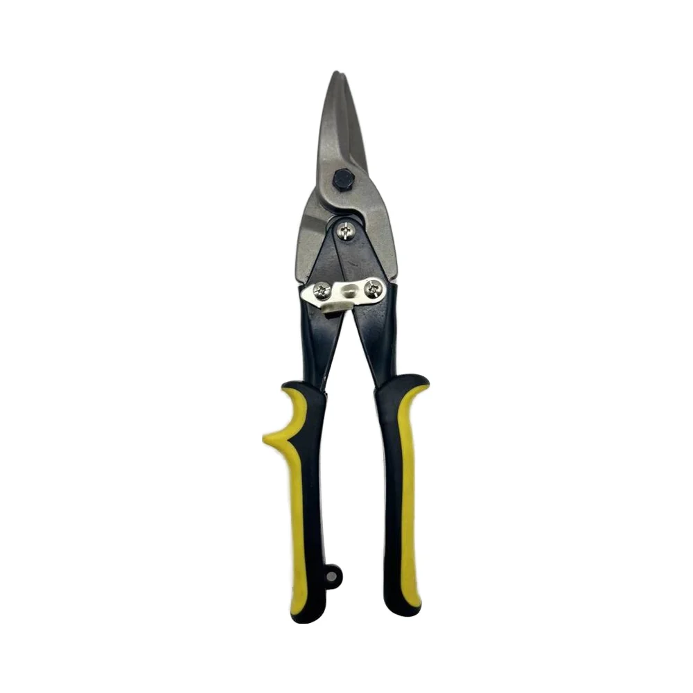 Industrial & DIY Grade Aviation Shears Smooth Edge Steel Rubber Handle with Stainless Steel Blade Cutting Tool with Sharp Tip