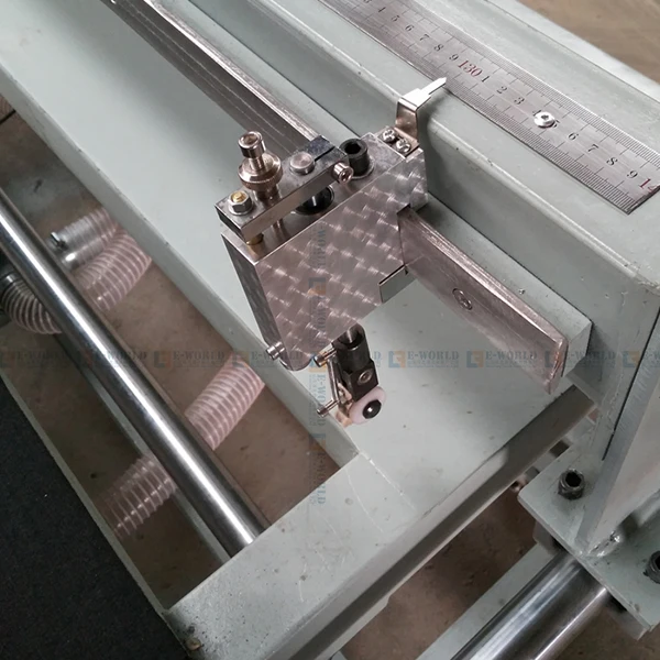 Manual Glass Cutting Machine with Longitudinal Transverse Bridges Perform Batch Glass Cutting Gearbox Pump Motor Gear Components
